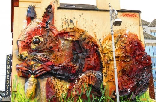 Artista português usa sucata reciclada e cria obras incríveis
